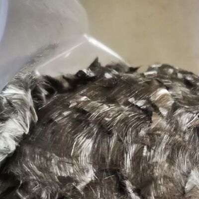 Toray Superconductive Electroless Nickel Plated Short Cut Carbon Fiber Filaments - 6mm Nickel Plated Short Cut Carbon Fiber for Electromagnetic Shielding