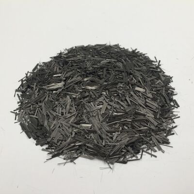 Material-modified cement shielding 12mm chopped carbon fiber, high-temperature resistant, high-strength and tensile chopped carbon fiber