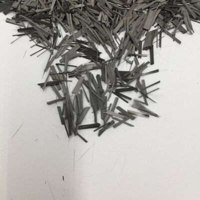 Material-modified cement shielding 12mm chopped carbon fiber, high-temperature resistant, high-strength and tensile chopped carbon fiber