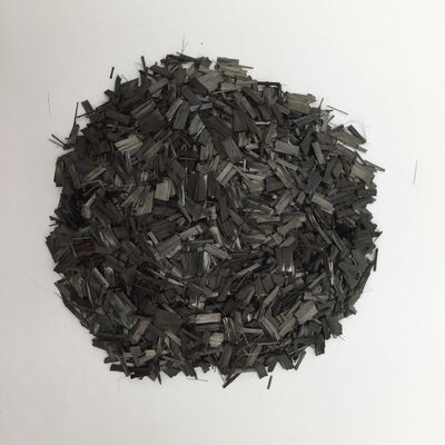 Material-modified cement shielding 12mm chopped carbon fiber, high-temperature resistant, high-strength and tensile chopped carbon fiber