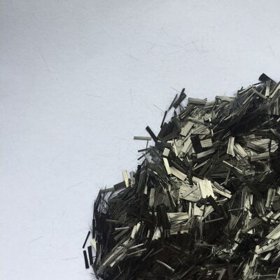 9mm chopped carbon fiber for cement material modification, high-temperature resistant and high-strength chopped carbon fiber