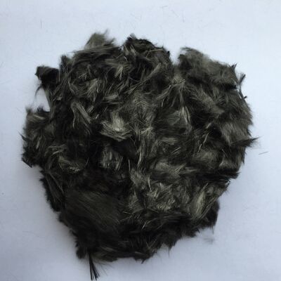 Brake pad and clutch plate enhanced friction: Special non-adhesive short-cut carbon fiber for carbon fiber felt and carbon fiber paper