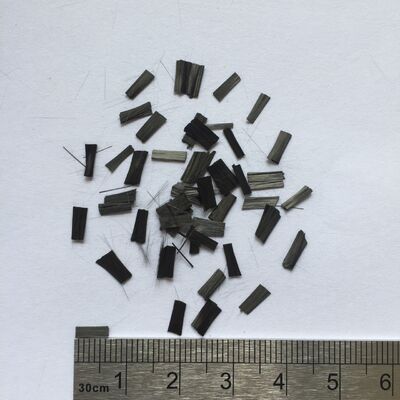 Enhanced conductive material modified 5mm chopped carbon fiber, high-strength and high-temperature resistant chopped carbon fiber