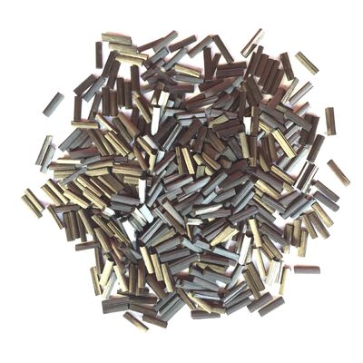 Enhanced modified plastic conductive bundled chopped carbon fibers 1-30mm PU polyurethane coated chopped carbon fibers