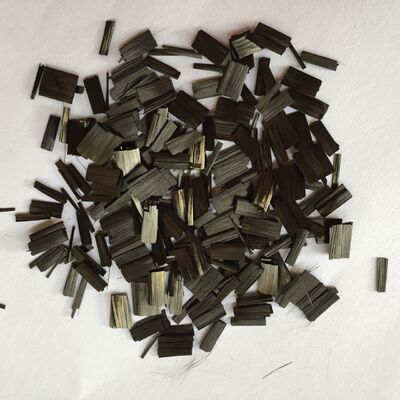 3-6mm flat chopped carbon fiber, conductive, plastic-reinforced, non-agglomerated chopped carbon fiber