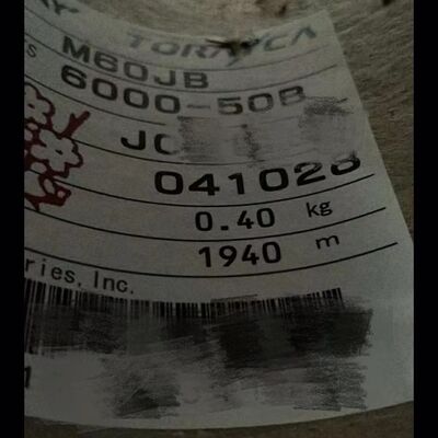 Original Japanese Toray M60JB-6000-50B carbon fiber tow, same weight genuine Toray M60-6K carbon fiber tow