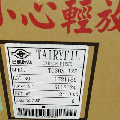 Taili TC36S-12K Carbon Fiber Yarn Genuine Equal Weight Tai-Su TC36S-12K Carbon Fiber Yarn