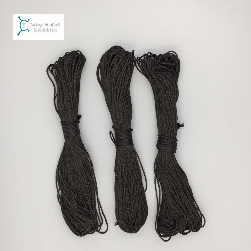 2-10mm negative ion electrode carbon fiber rope, fire-resistant and high-temperature resistant vacuum furnace heat-insulating carbon fiber rope