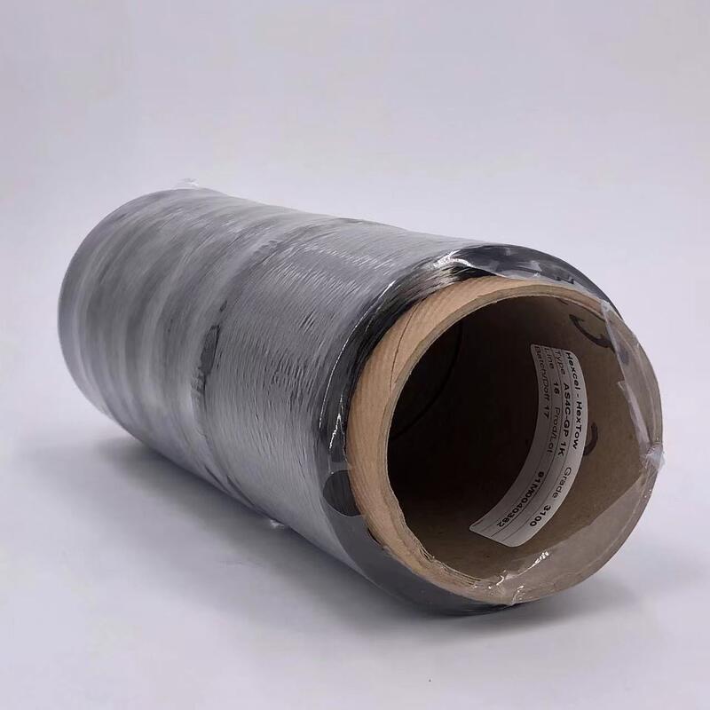 Hexcel High-Strength AS4C-GP 1K Carbon Fiber Yarn, Uneven Weight Original Spool Single-Strand AS4C 1K Carbon Fiber Yarn